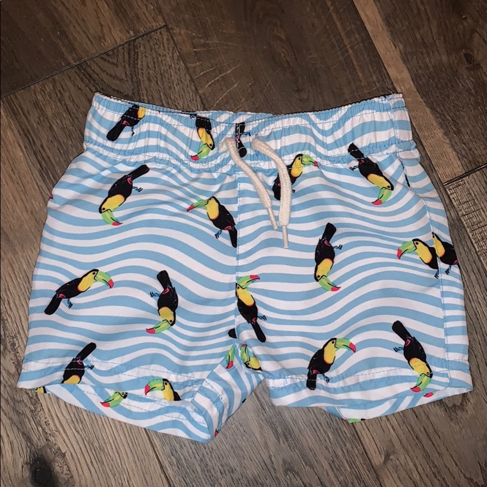 Appman Mini Toucan Swim Trunks Like New